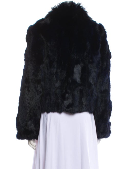 Adrienne Landau Fur Faux Fur Jacket