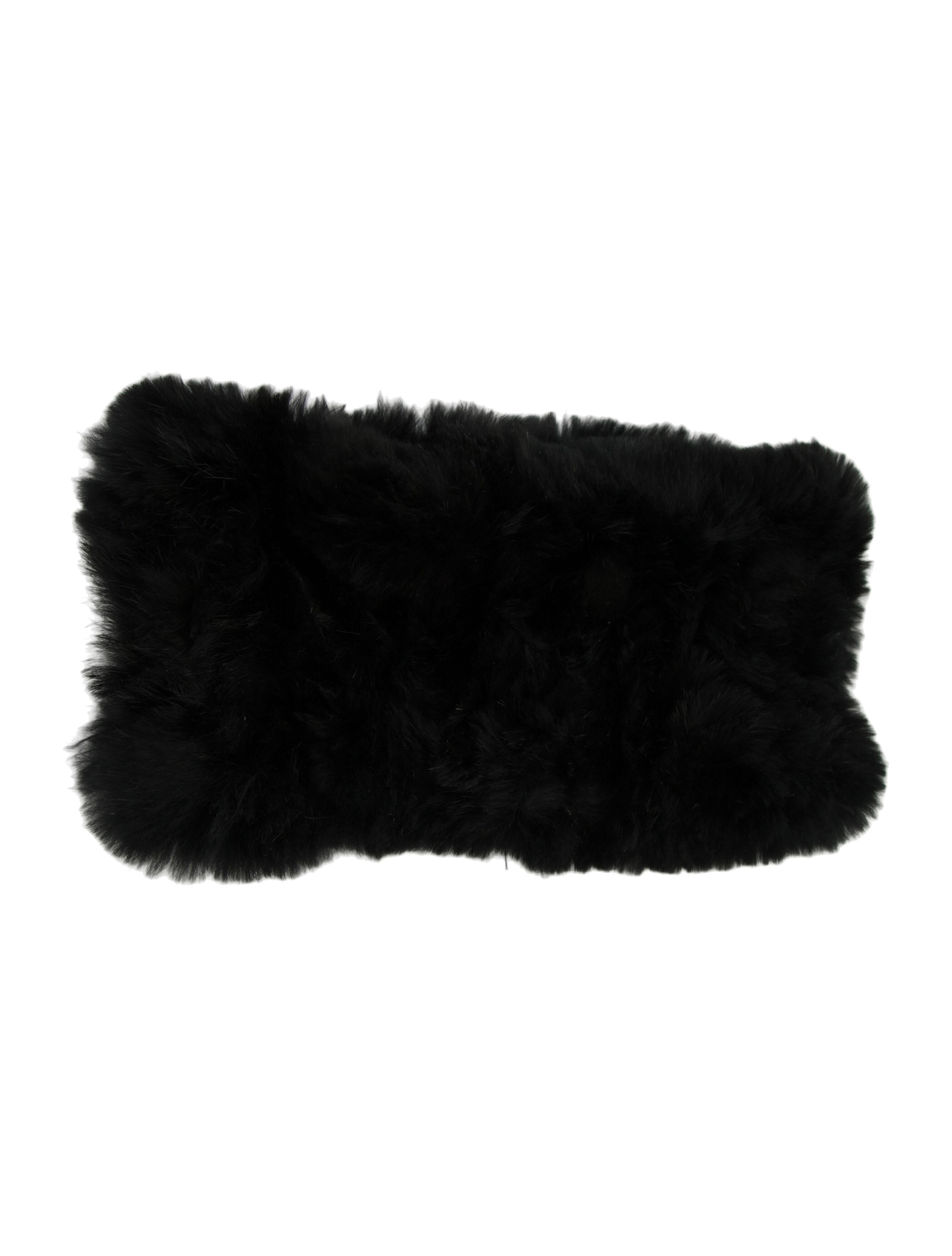 Adrienne Landau Rabbit Fur Headband