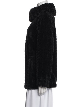 Adrienne Landau Faux Fur Jacket