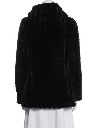 Adrienne Landau Faux Fur Jacket