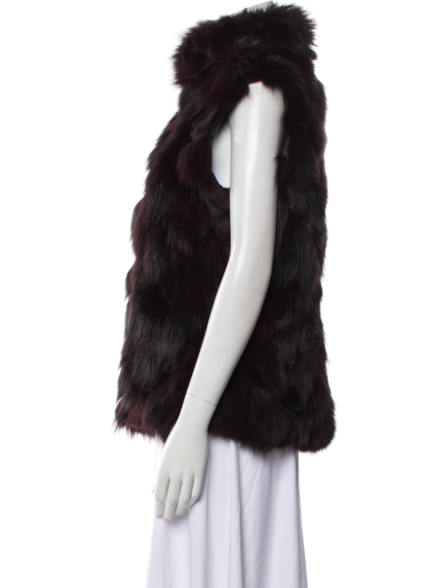 Adrienne Landau Fox Vest