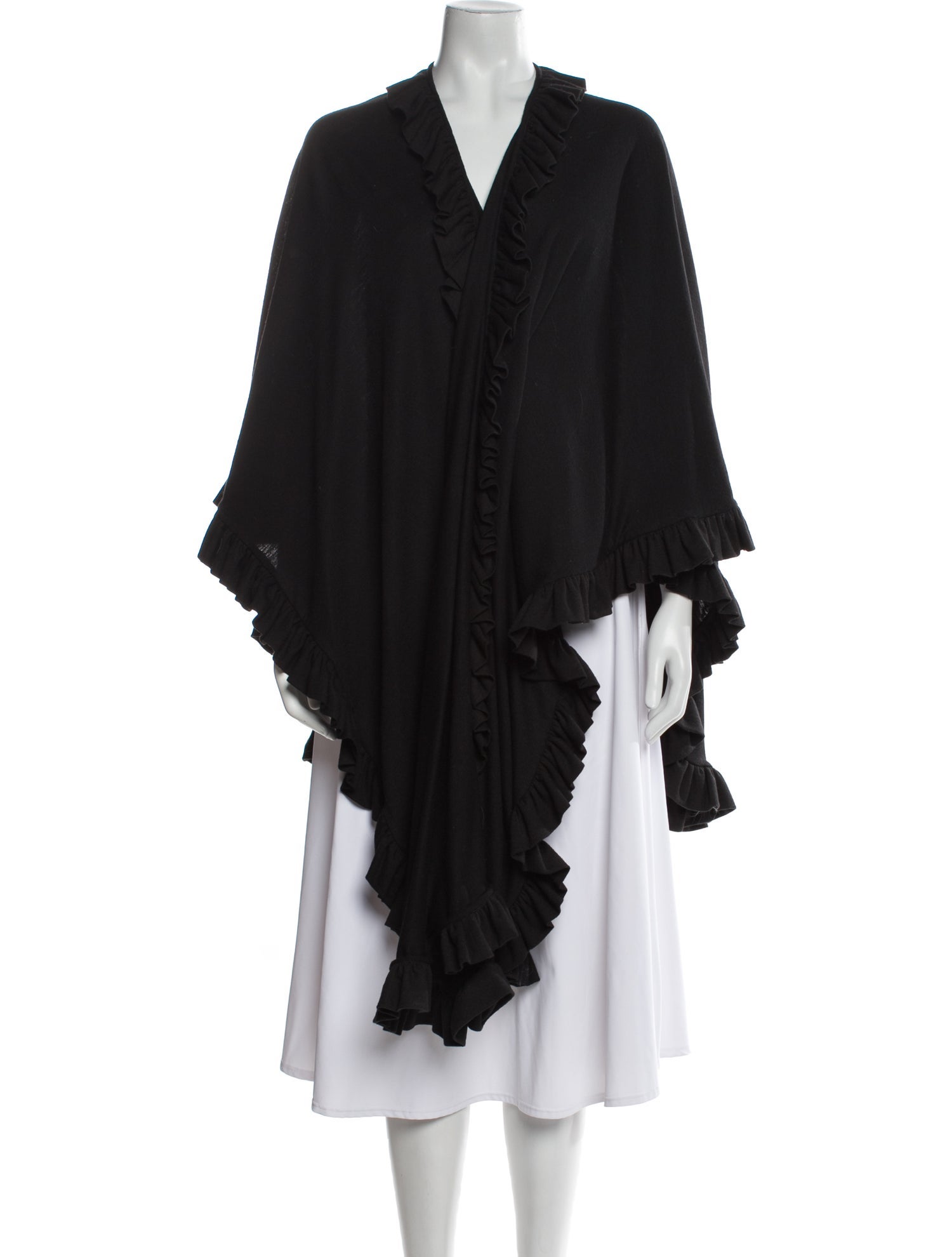 Adrienne Landau Wool V-Neck Sweater