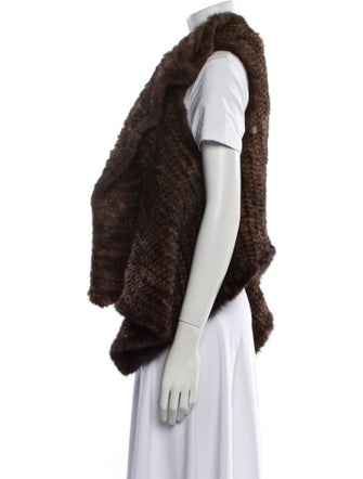 Adrienne Landau Mink Fur Jacket