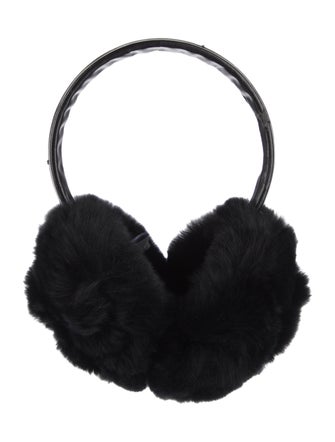 Adrienne Landau Black Earmuffs