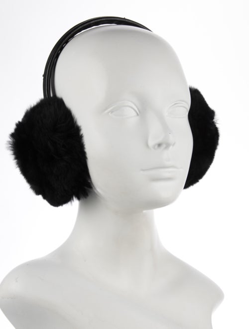 Adrienne Landau Black Earmuffs