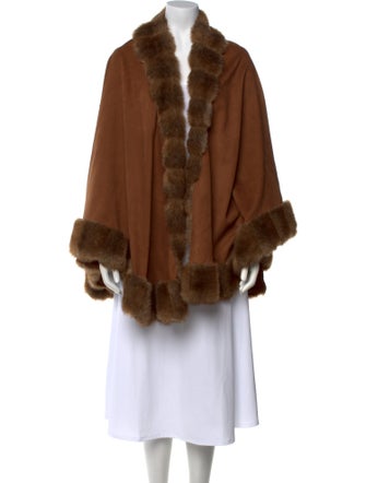 Adrienne Landau Colorblock Pattern Open Front Sweater