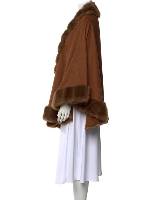 Adrienne Landau Colorblock Pattern Open Front Sweater