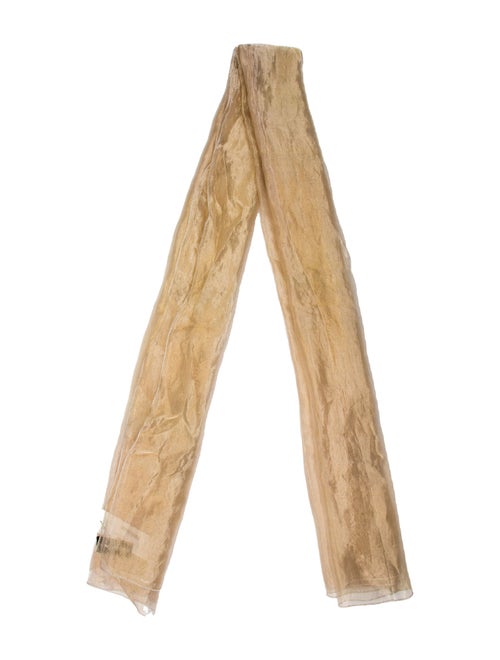 Adrienne Landau Metal Floral Print Shawl