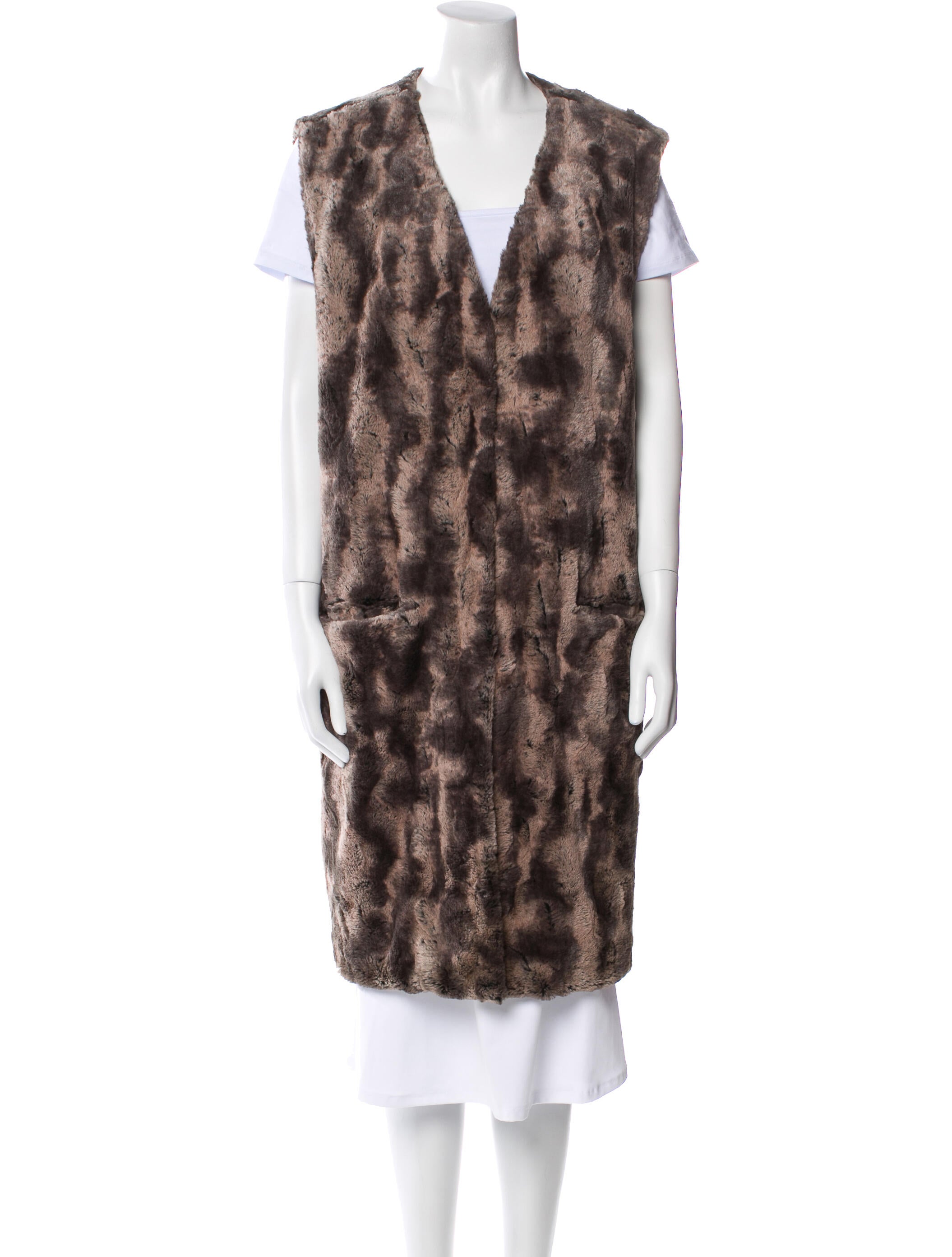 Adrienne Landau Printed Vest