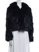 Adrienne Landau Fur Faux Fur Jacket