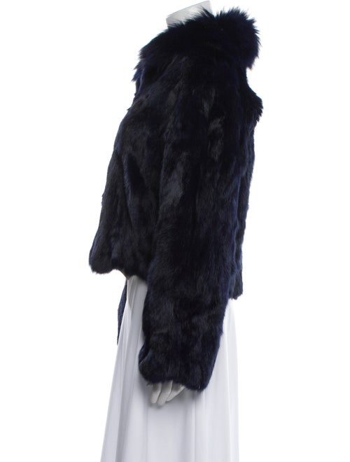 Adrienne Landau Fur Faux Fur Jacket