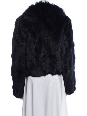 Adrienne Landau Fur Faux Fur Jacket