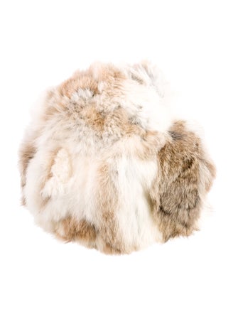 Adrienne Landau Rabbit Fur Hat