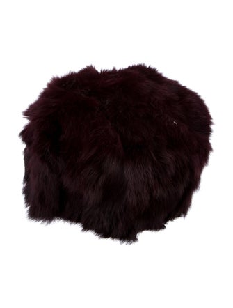 Adrienne Landau Rabbit Fur Hat