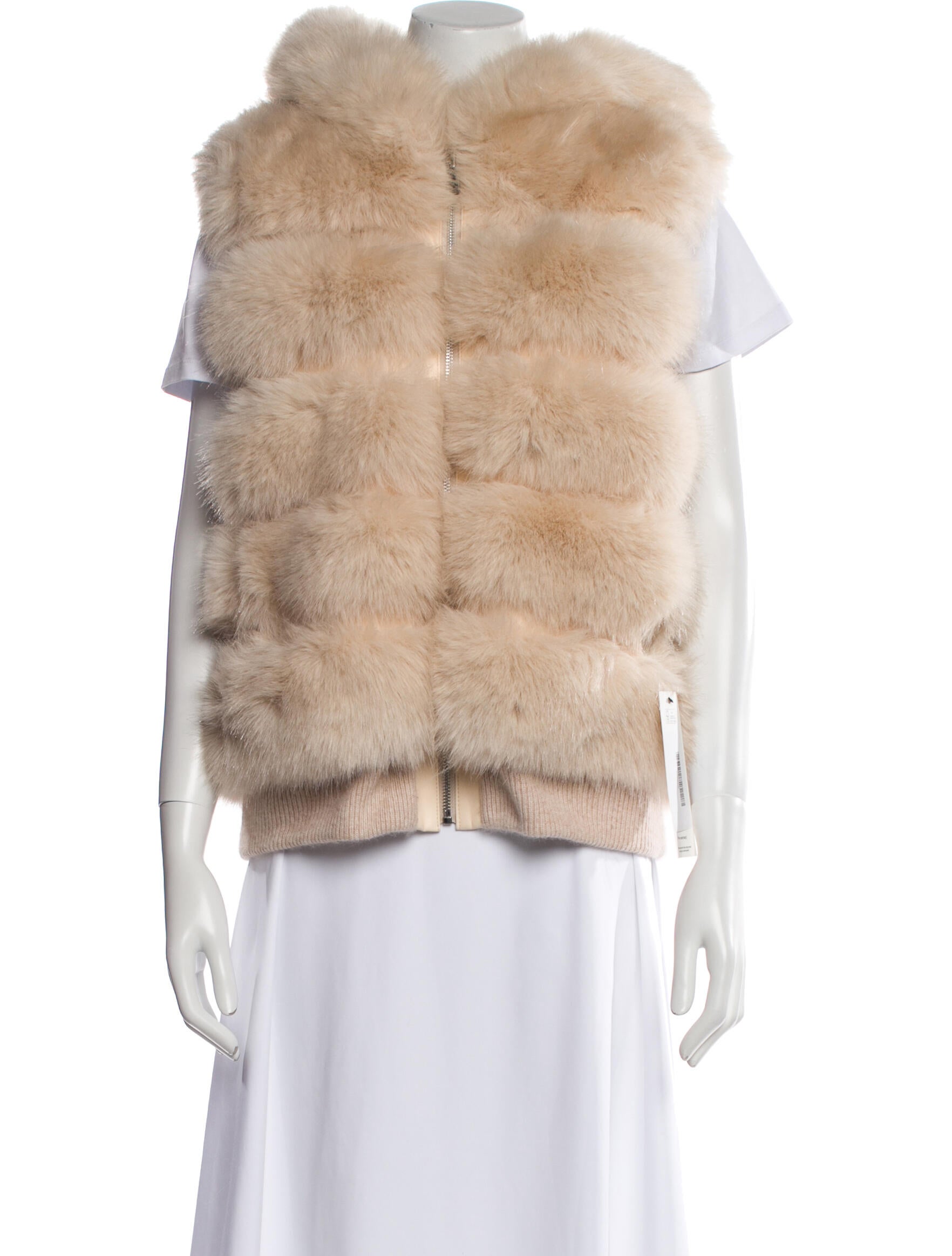 Adrienne Landau Fur Jacket