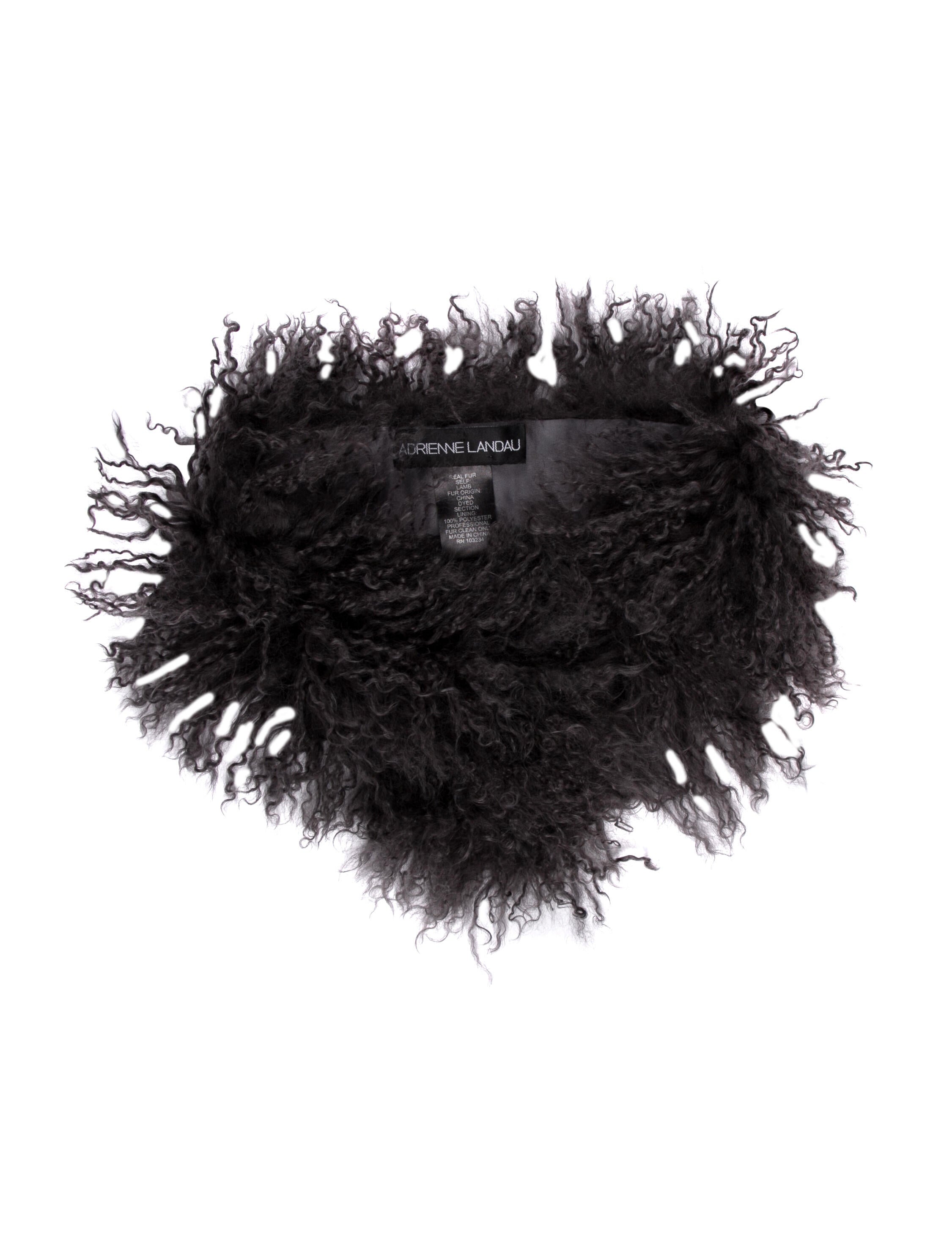 Adrienne Landau Lamb Fur Snood