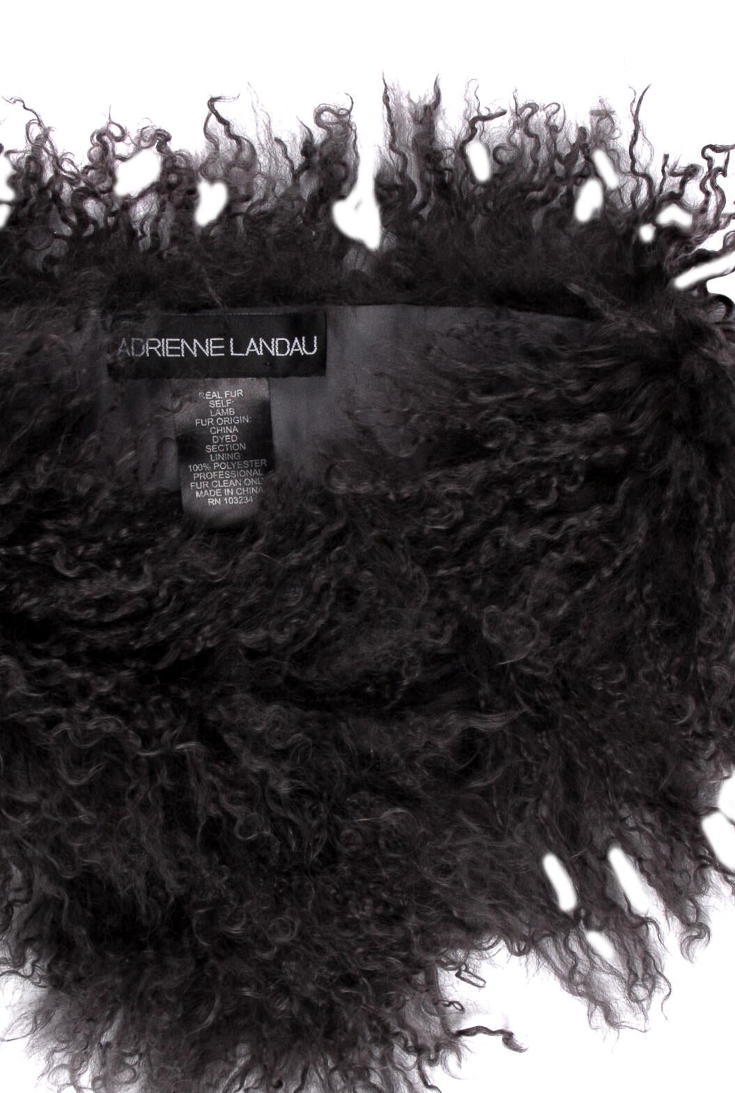 Adrienne Landau Lamb Fur Snood