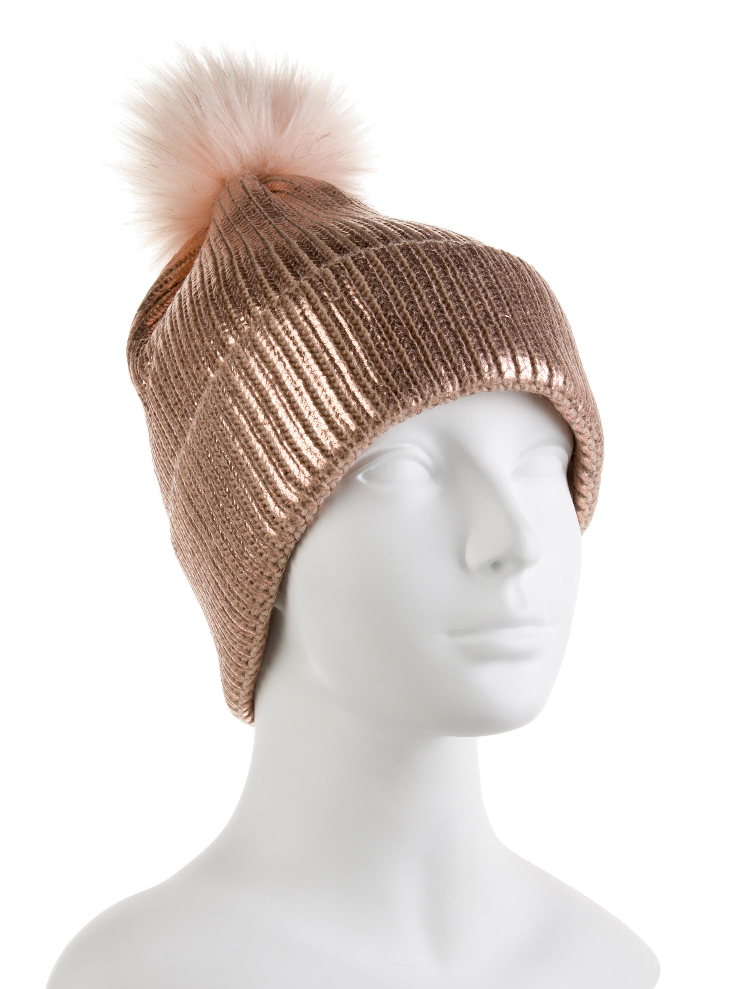 Adrienne Landau knit beanie