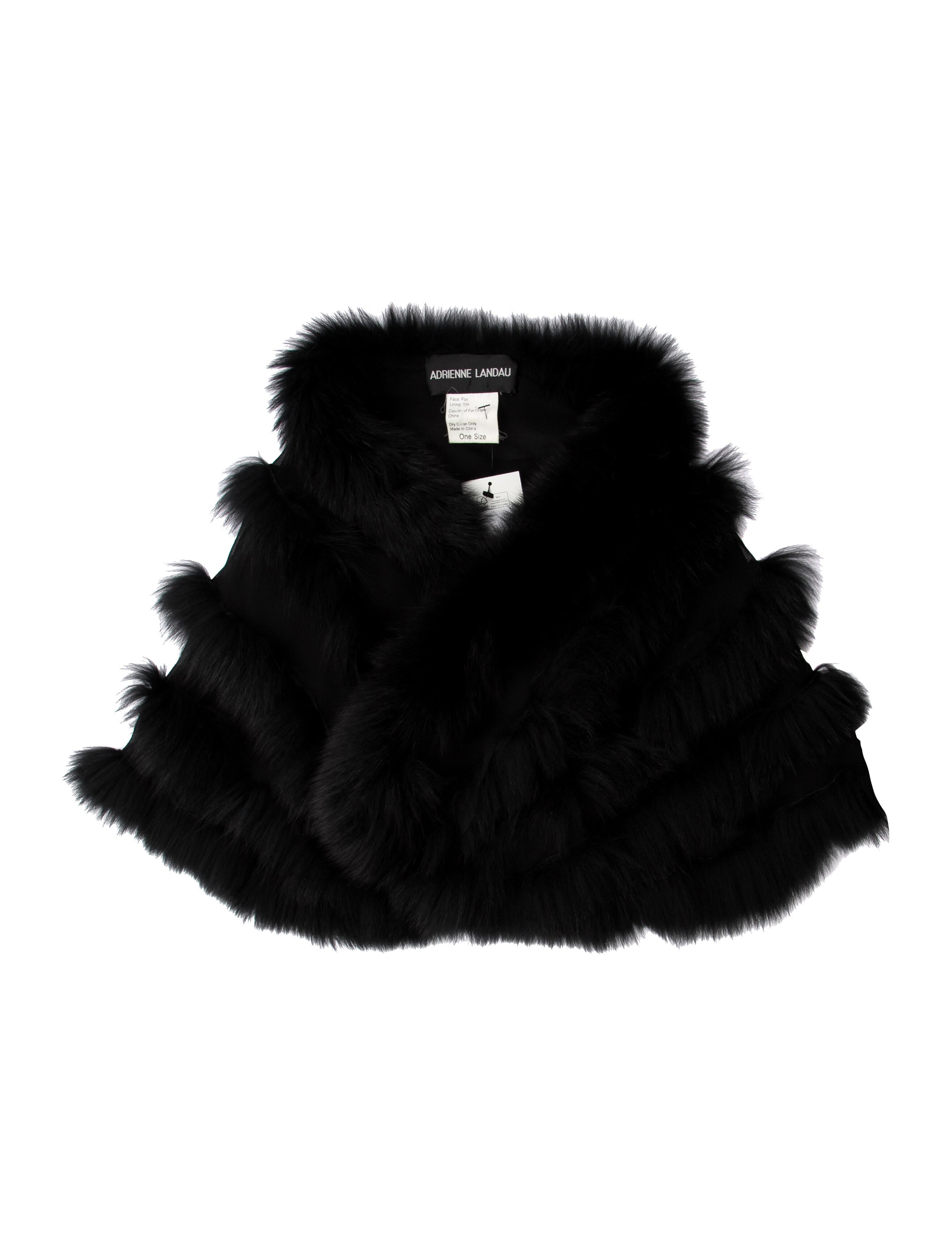 Adrienne Landau Fur Shawl