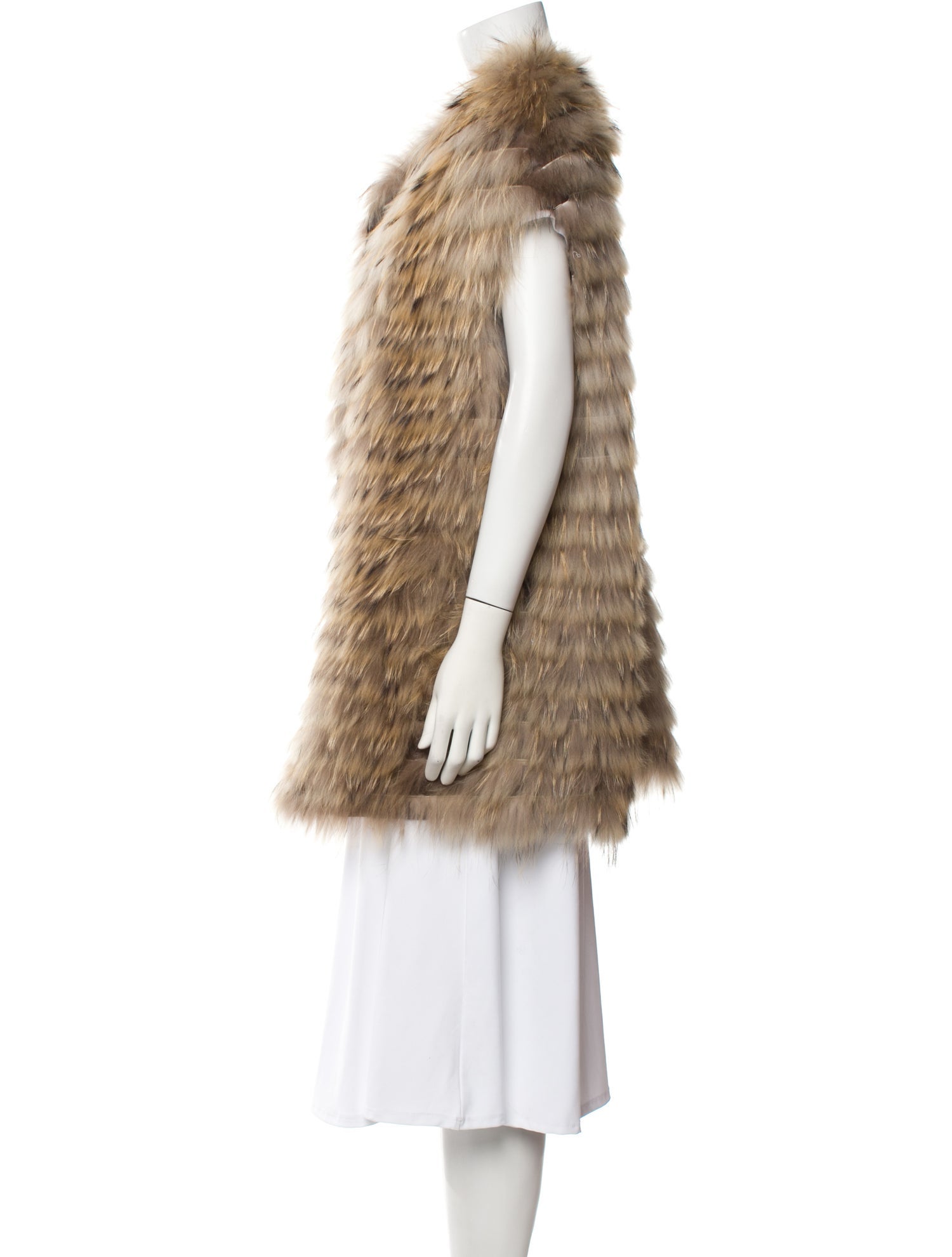 Adrienne Landau Fur Fur Jacket