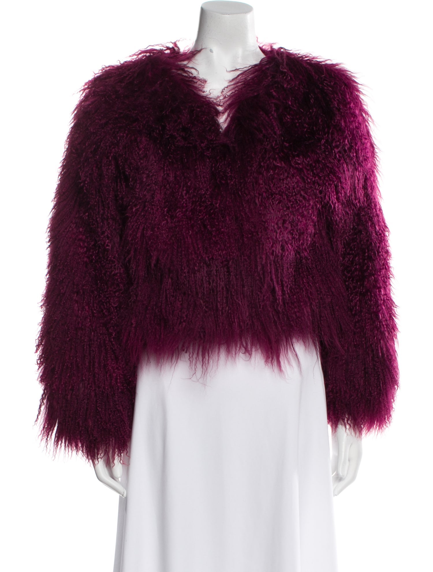 Adrienne Landau Vintage Faux Fur Faux Fur Jacket