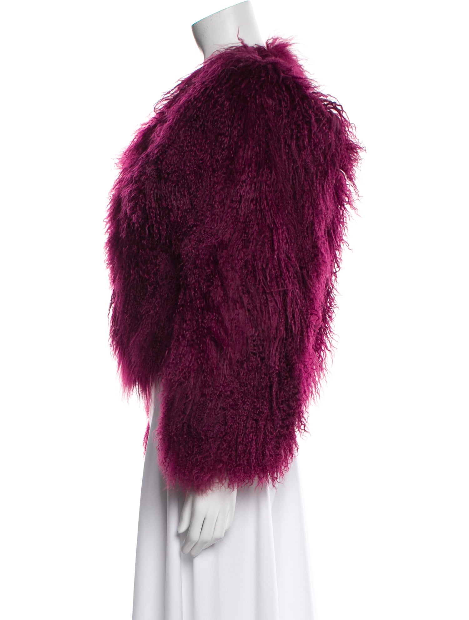 Adrienne Landau Vintage Faux Fur Faux Fur Jacket