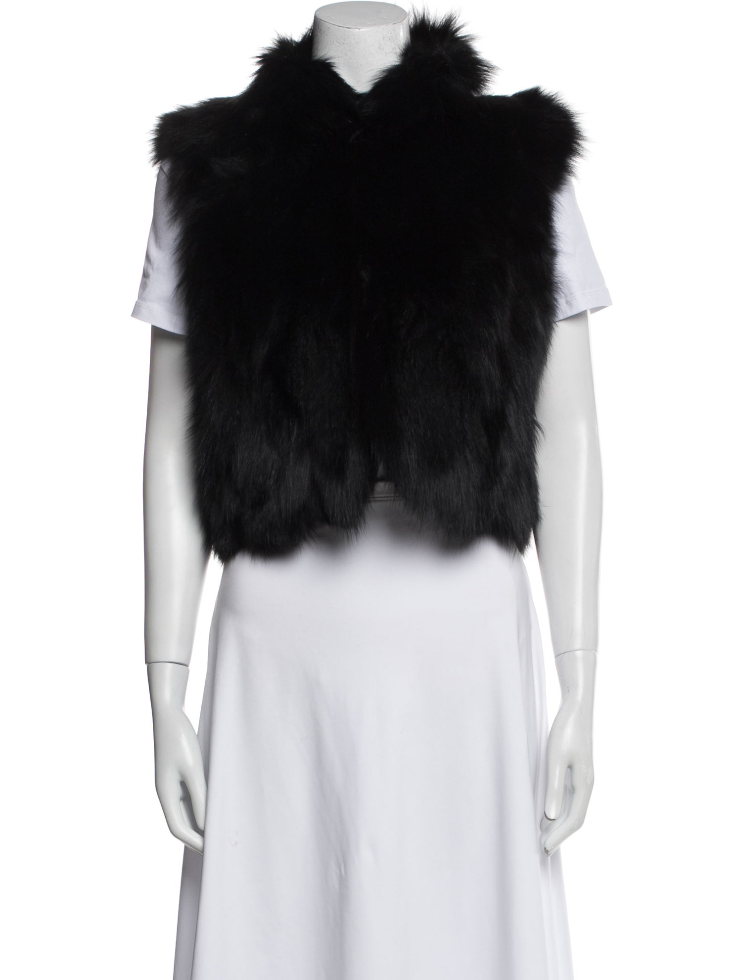 Adrienne Landau Fox Faux Fur Jacket