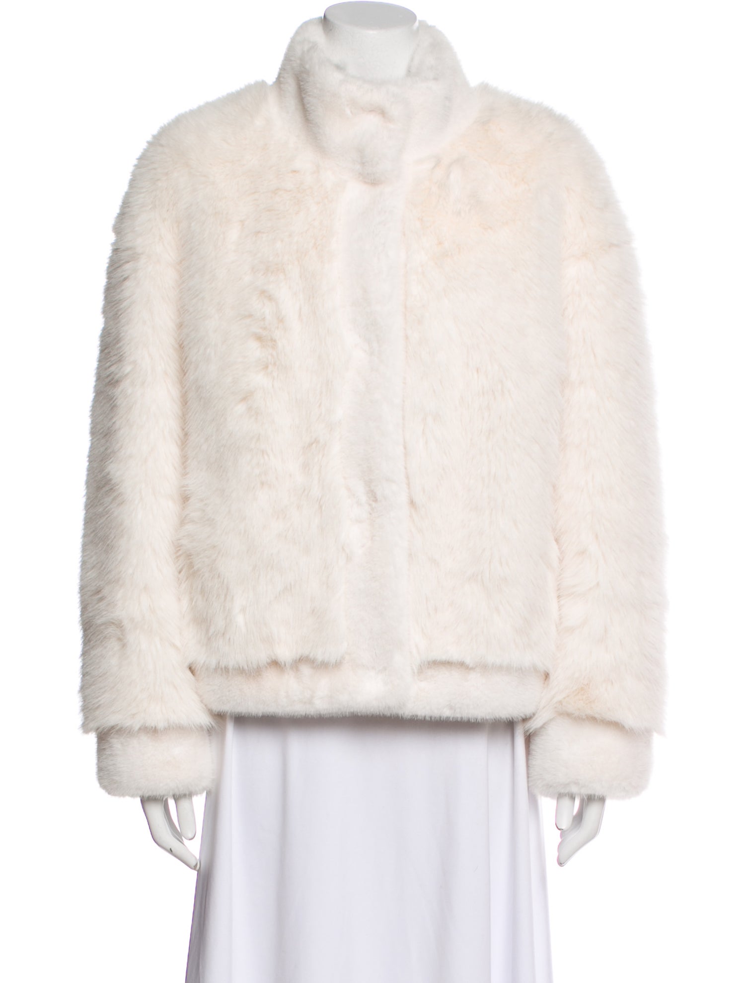 Adrienne Landau Faux Fur Faux Fur Coat w/ Tags