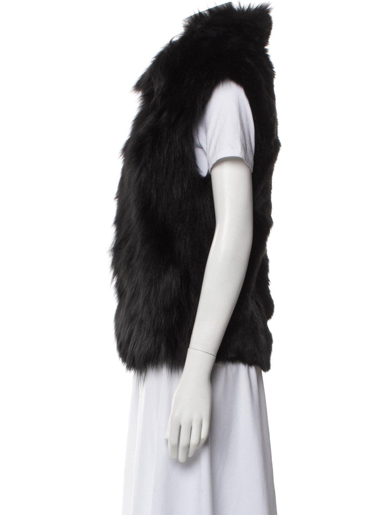 Adrienne Landau Fur Faux Fur Jacket