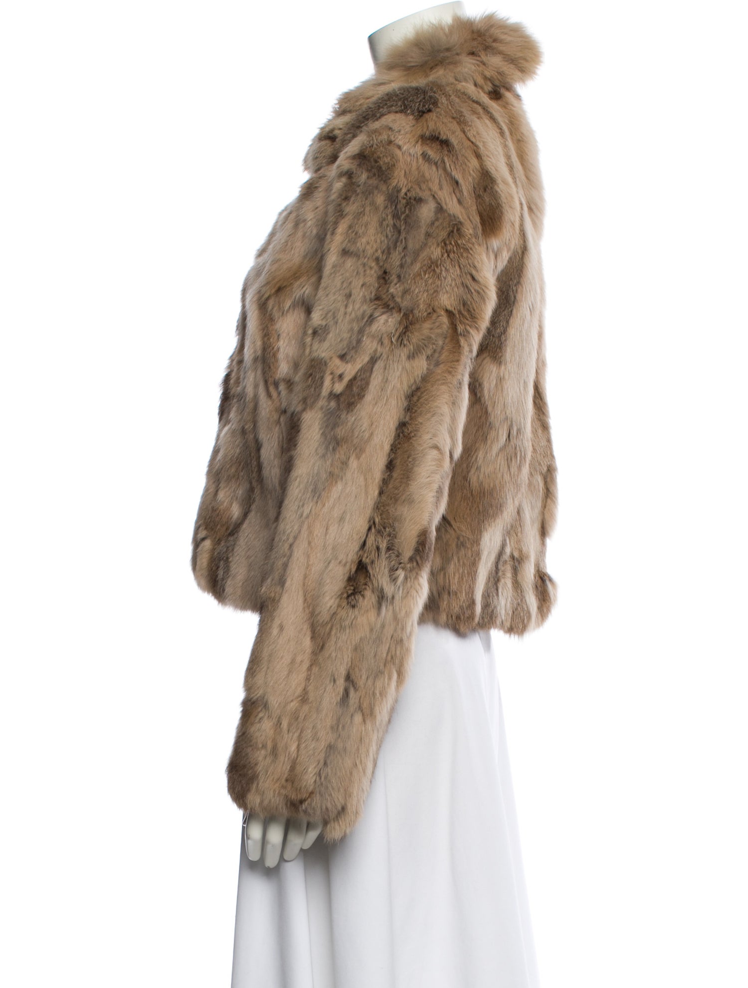 Adrienne Landau Fur Fur Jacket