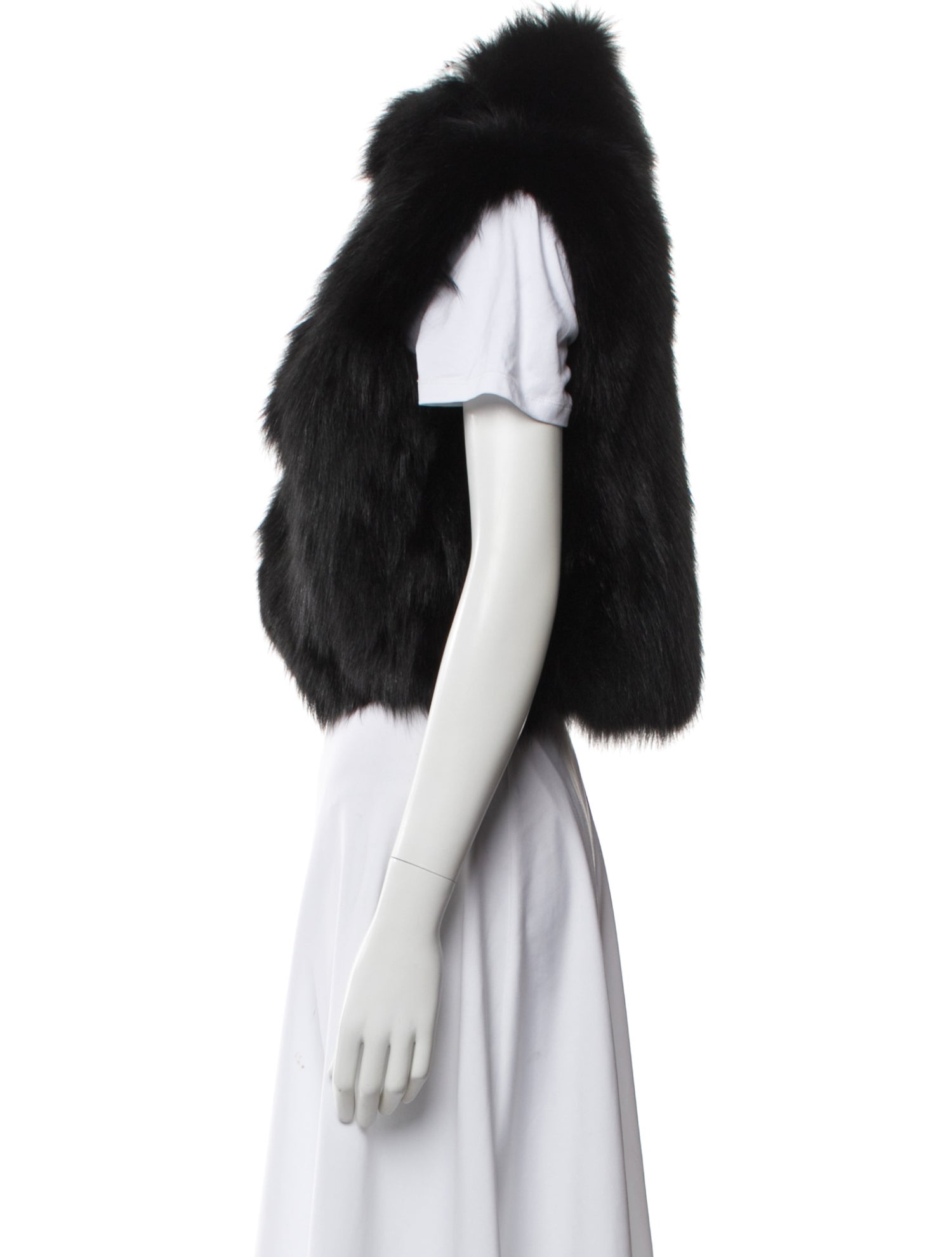 Adrienne Landau Faux Fur Vest