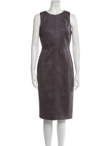 Adriana Castro Dresses Scoop Neck Midi Length Dress M