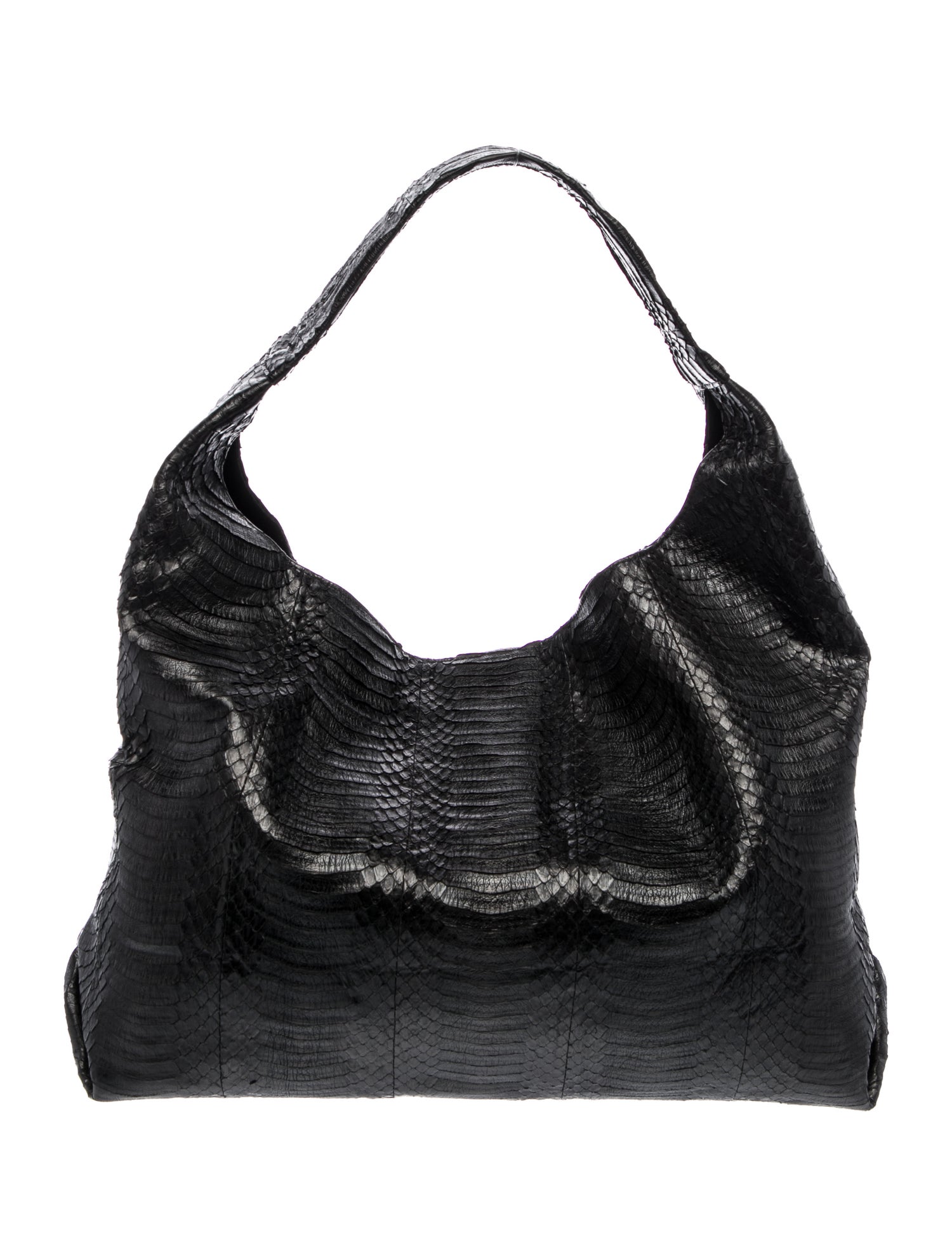 Adriana Castro Snakeskin Hobo