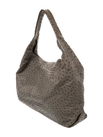 Adriana Castro Ostrich Hobo