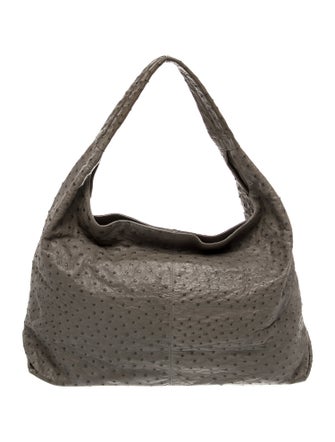 Adriana Castro Ostrich Hobo