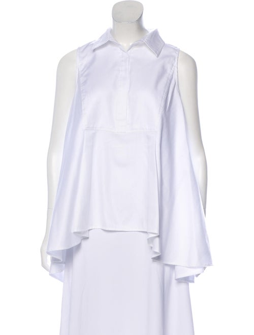 Adeam Sleeveless Blouse White