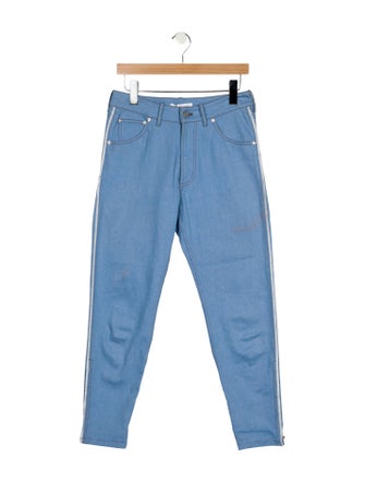 Adeam High-Rise Skinny Leg Jeans