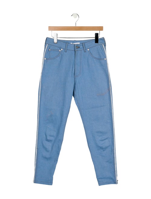 Adeam High-Rise Skinny Leg Jeans