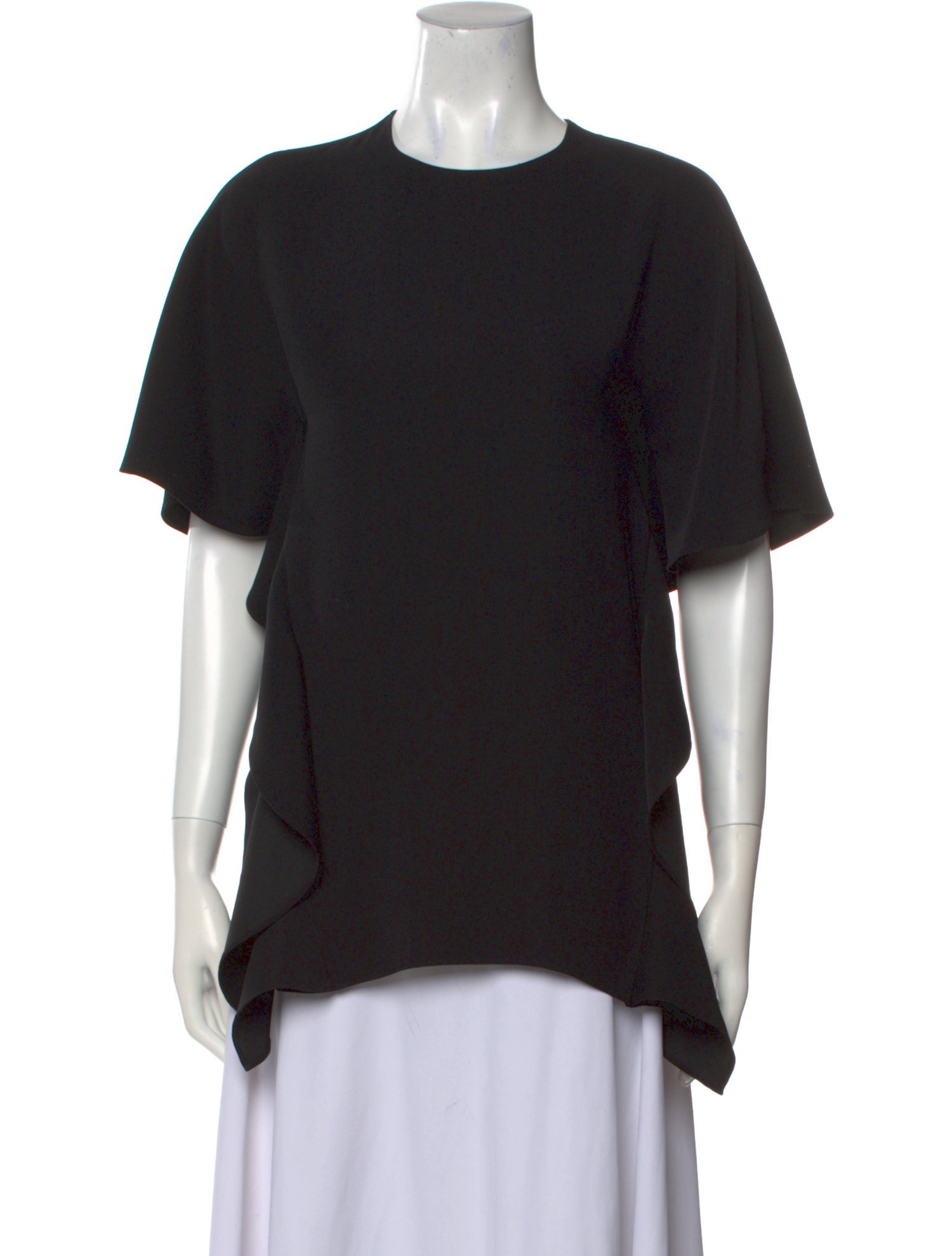 Adeam Crew Neck Short Sleeve T-Shirt