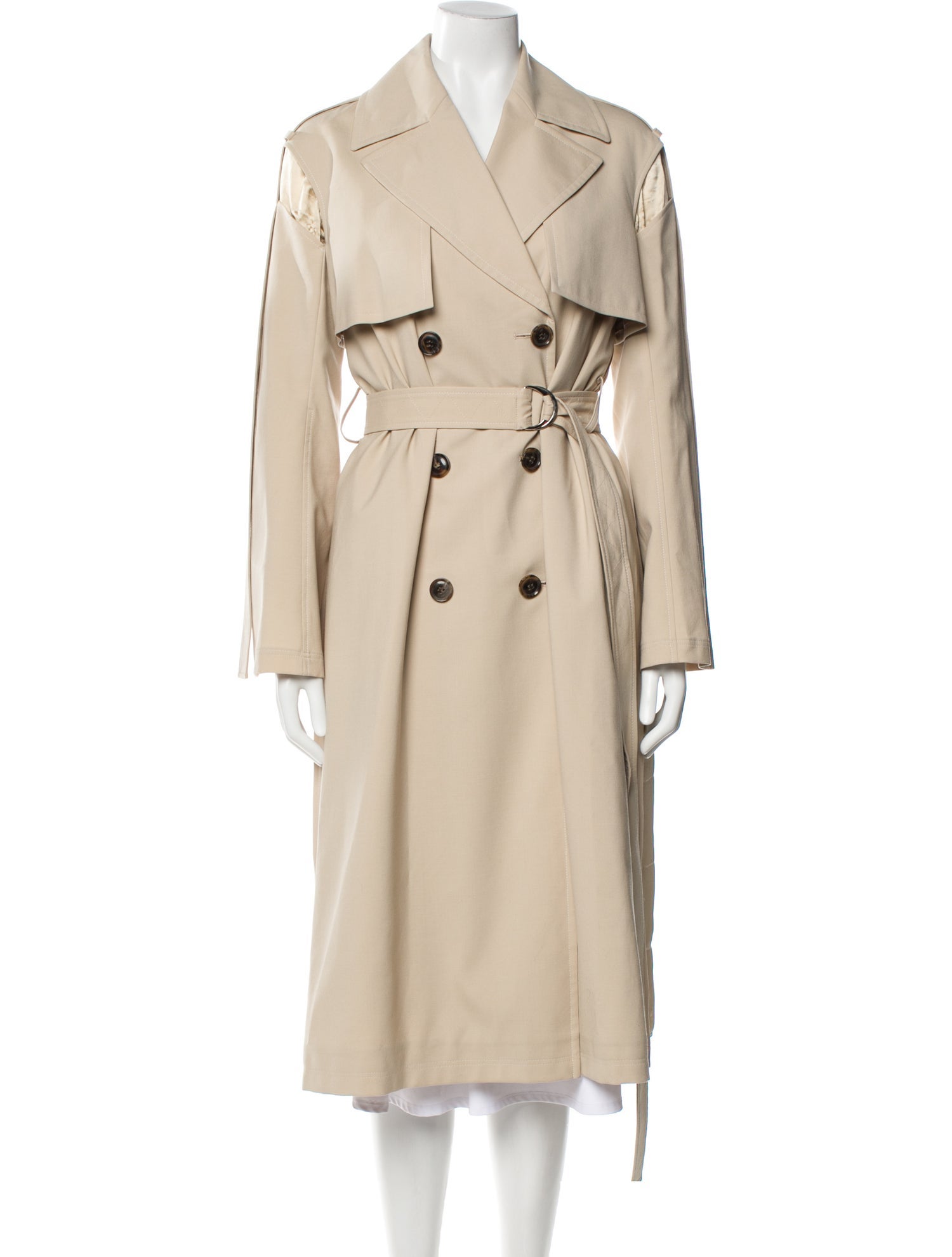 Adeam Wool Trench Coat