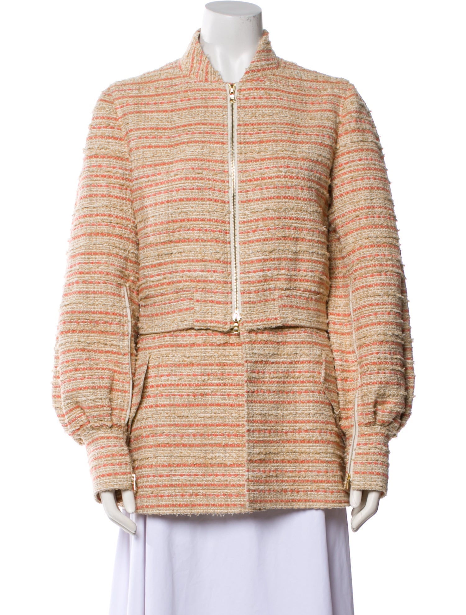 Adeam Striped Jacket