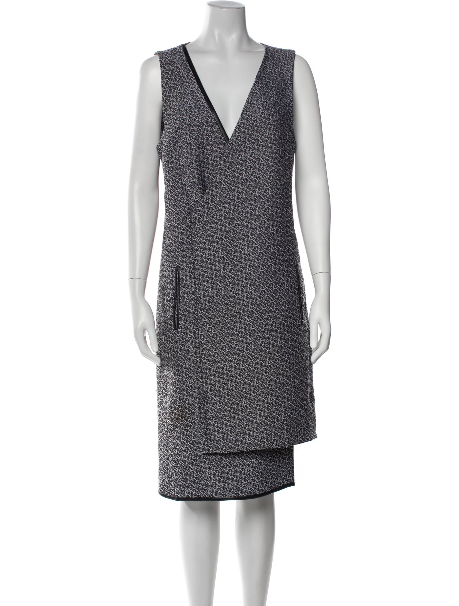 Adeam Printed Knee-Length Dress