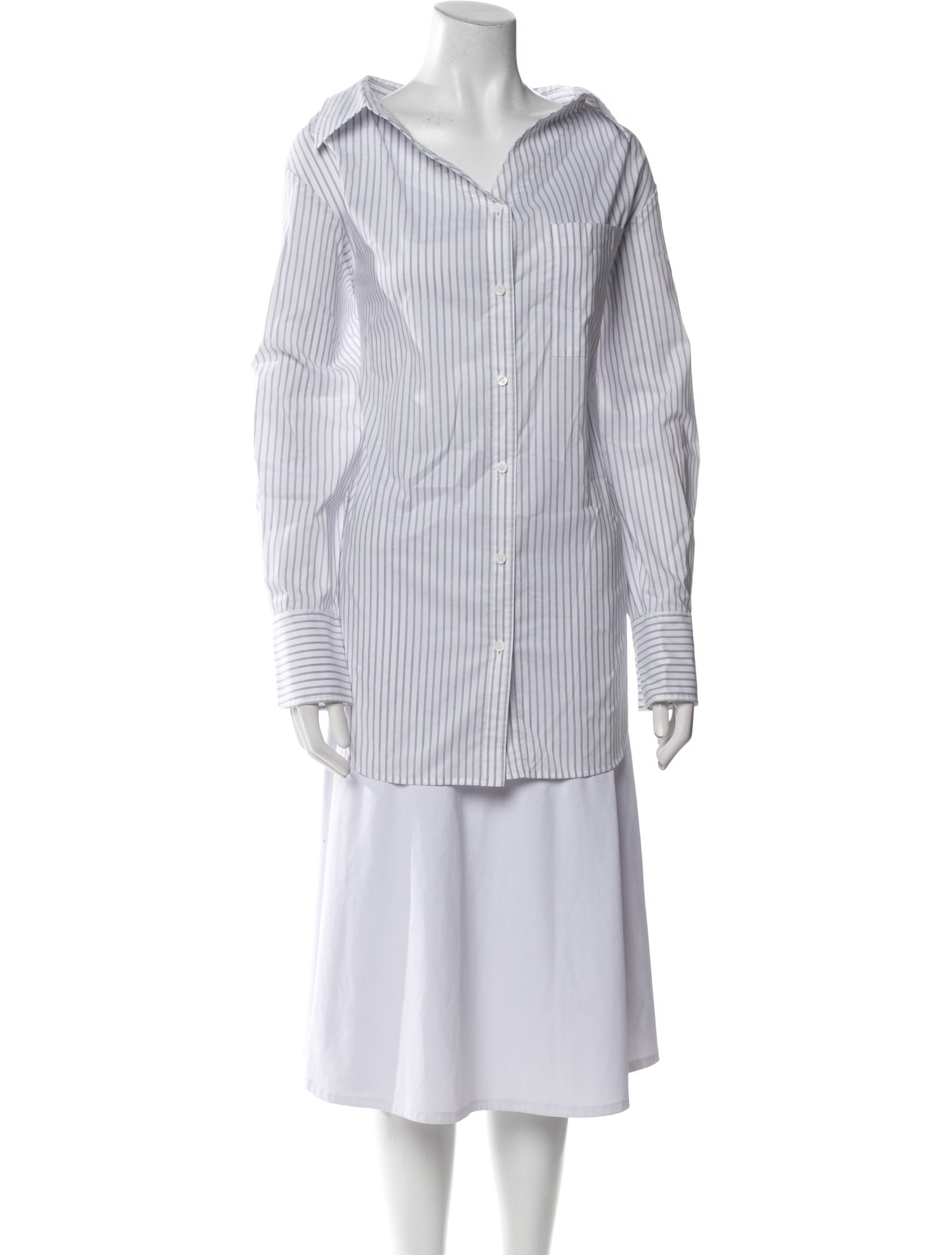 Adeam Striped Long Sleeve Tunic w/ Tags