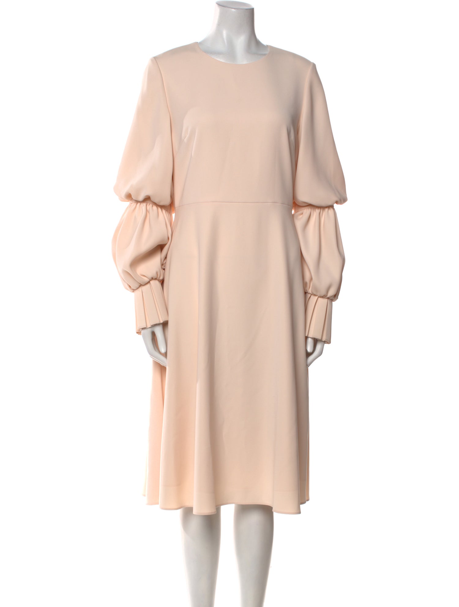 Adeam Bateau Neckline Knee-Length Dress