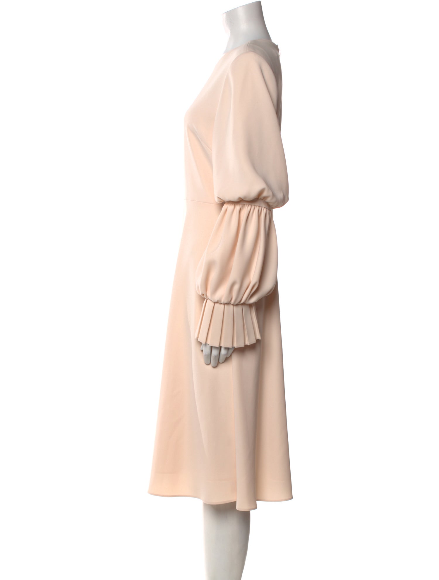 Adeam Bateau Neckline Knee-Length Dress