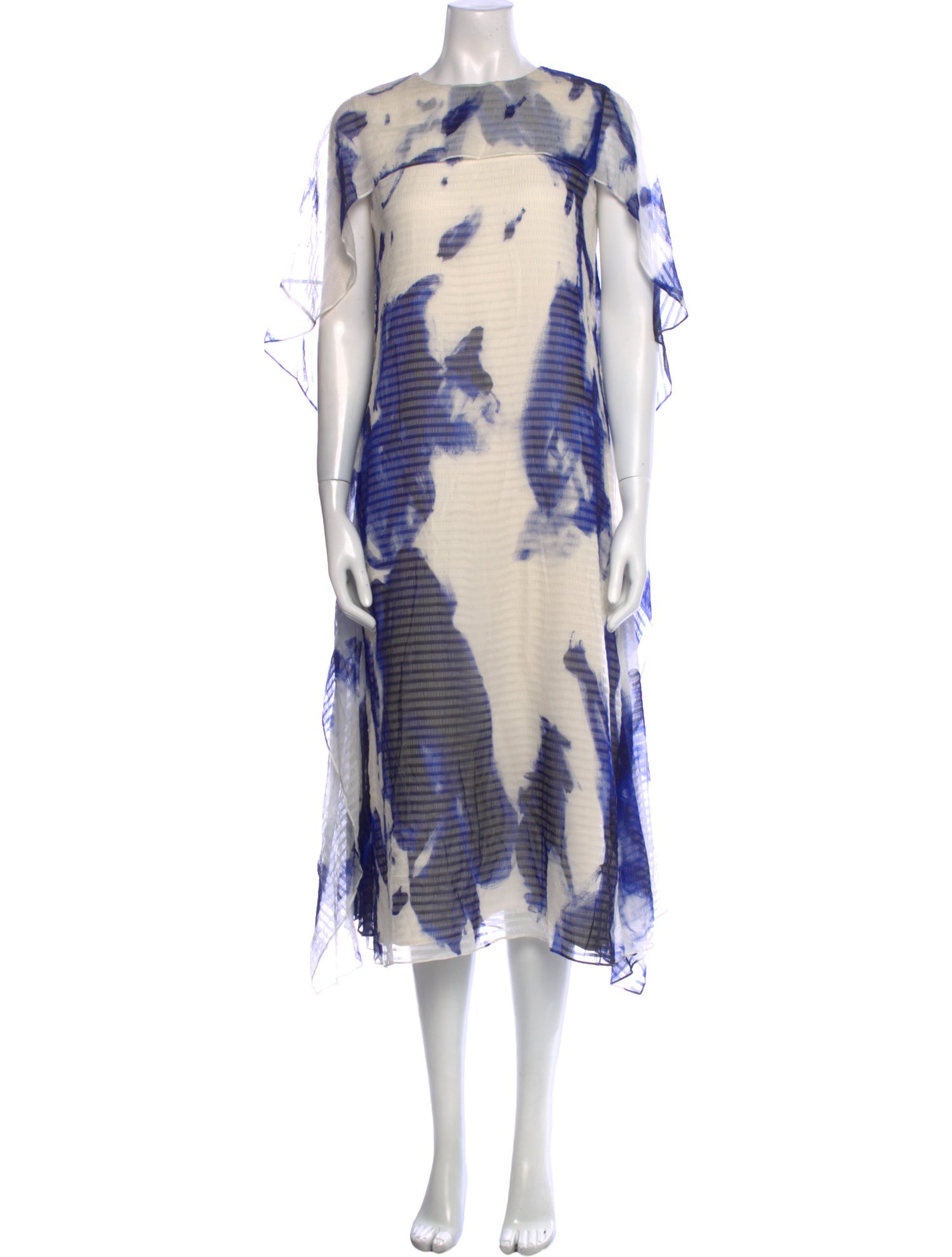 Adeam Silk Midi Length Dress