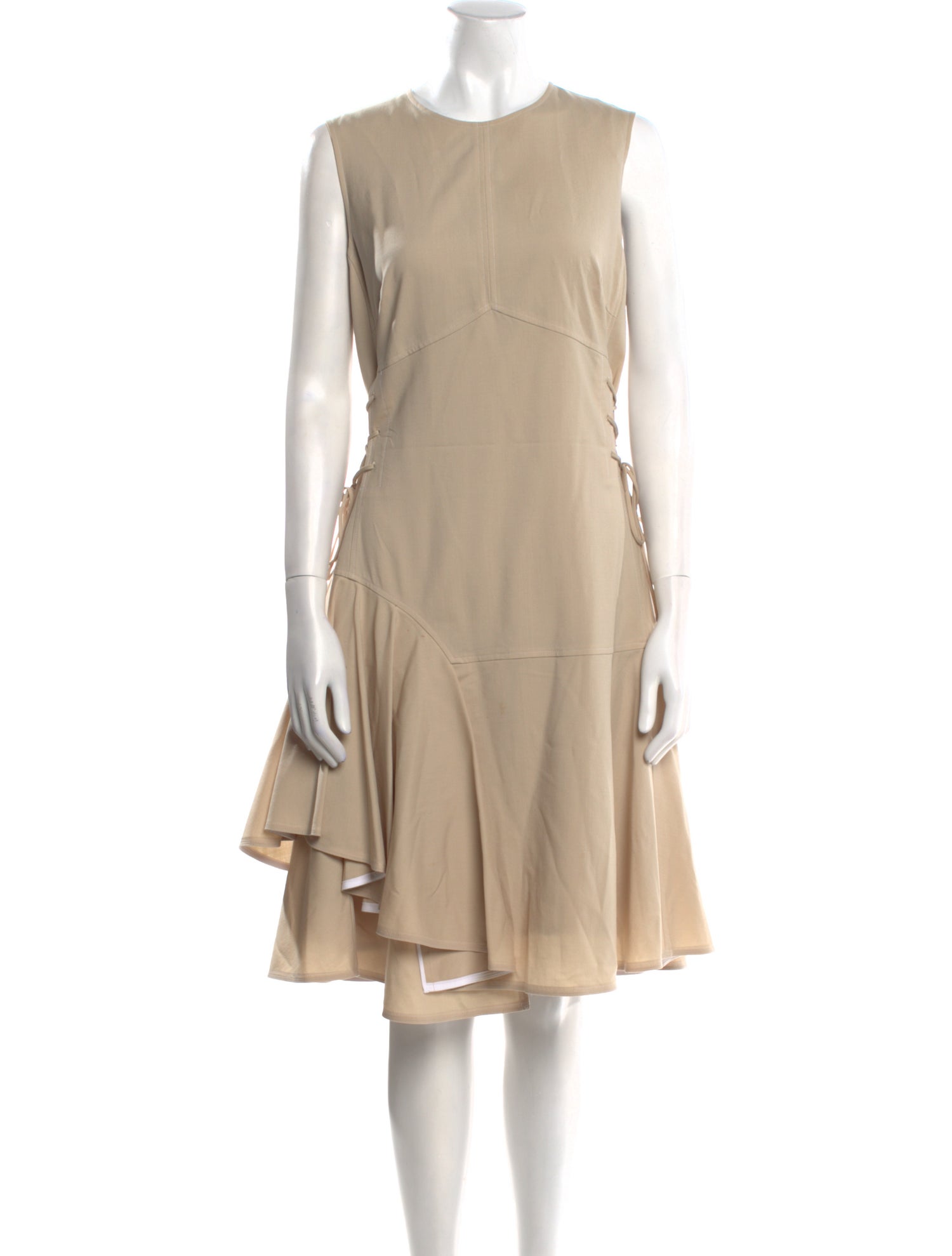 Adeam Wool Midi Length Dress