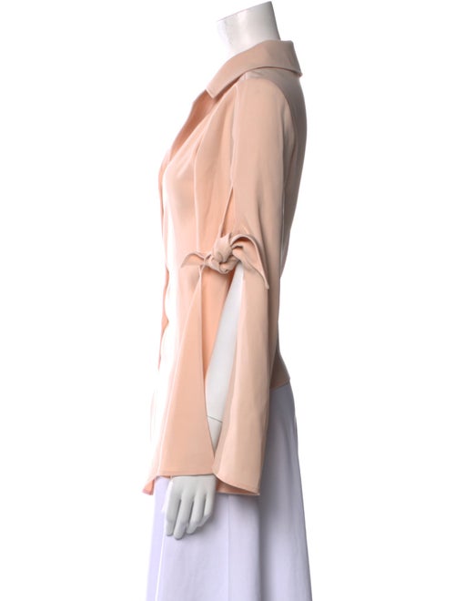 Adeam V-Neck Long Sleeve Blouse