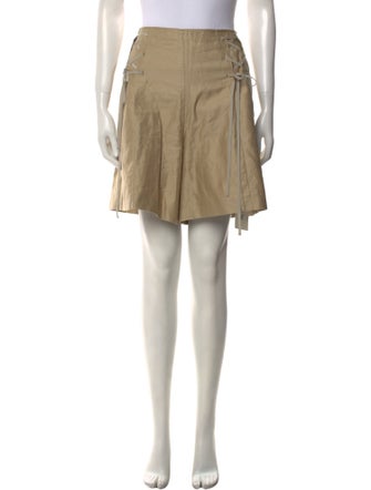 Adeam Linen Knee-Length Shorts