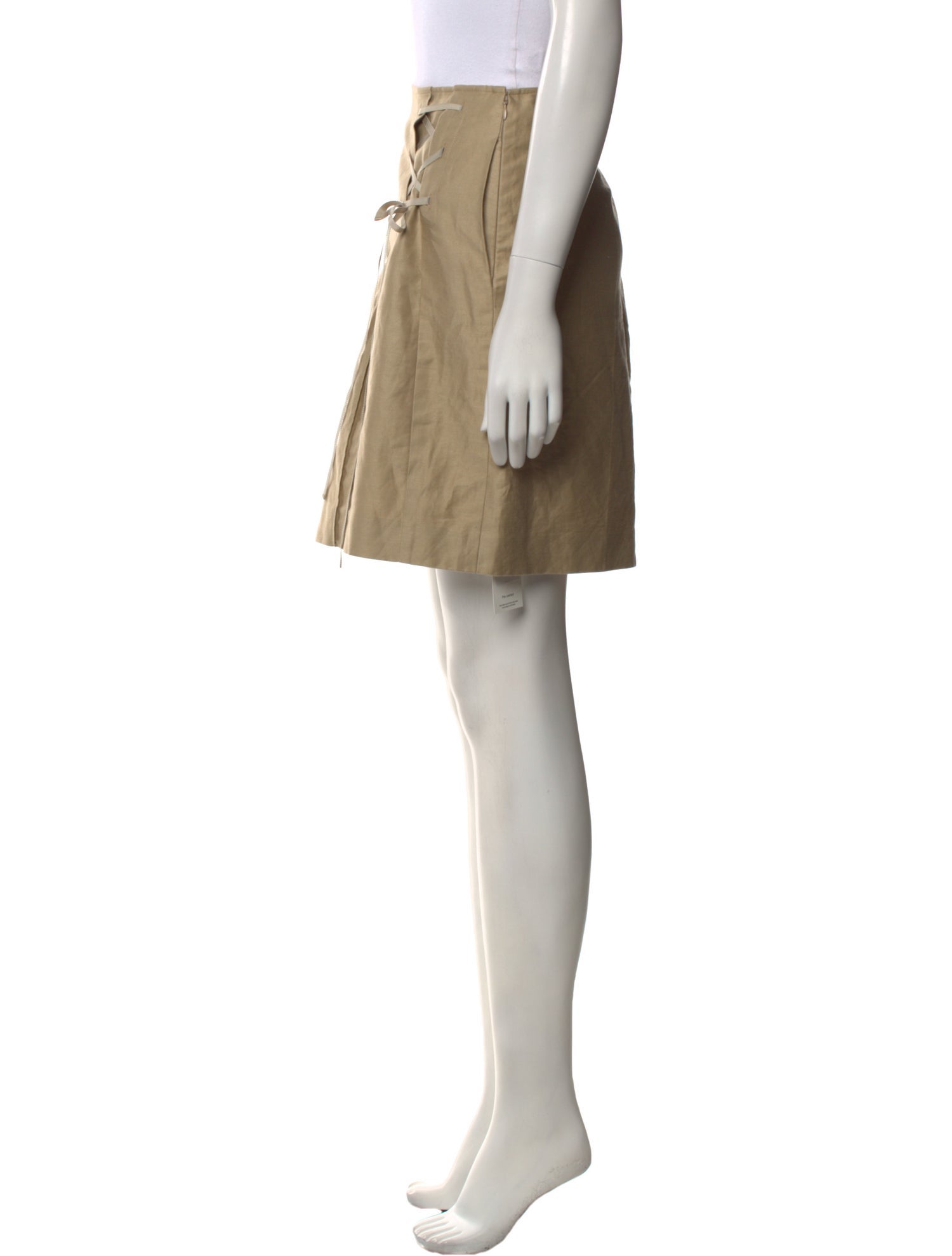 Adeam Linen Knee-Length Shorts